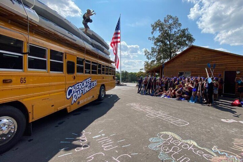 Ocoee River Middle Whitewater Rafting Trip