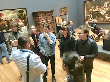 Kombinerad rundtur: Rijksmuseum + Amsterdams stadskärna