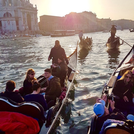 Shared Gondola Ride with Serenade in Venice!