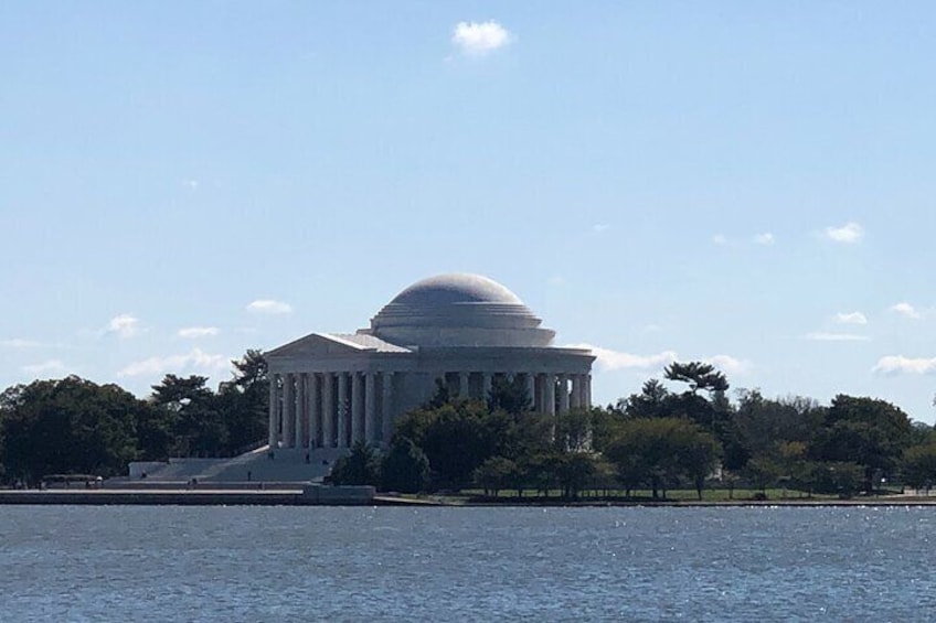 Jefferson Memorial near the Tidal Basin