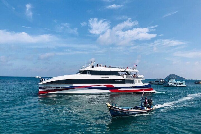 Phuket To Koh Samui(Samui Island) By High Speed Catamaran