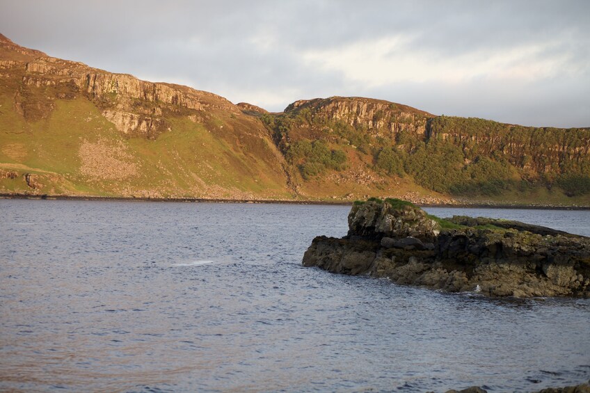 Cliff views on the Isle of Skye in Scotland