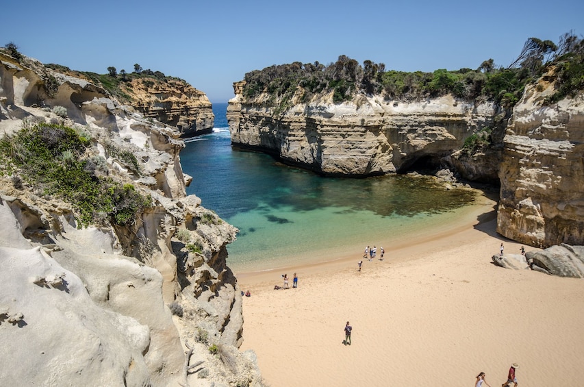 Secluded beach in Australia