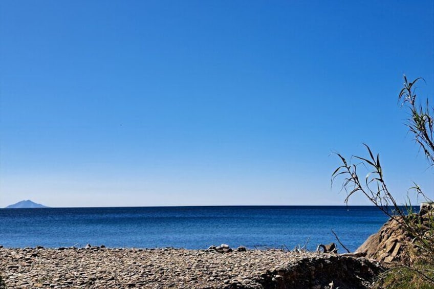 Montecristo from the beach of Fonza