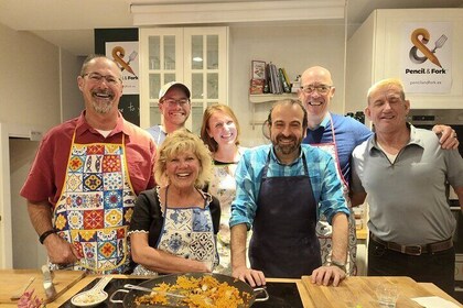 Food Market Shopping and Cooking Workshop in A Coruña