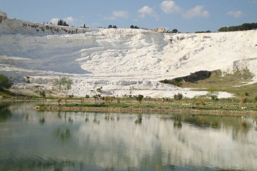 Full Day Pamukkale Tour and Hot Air Balloon Ride from Antalya