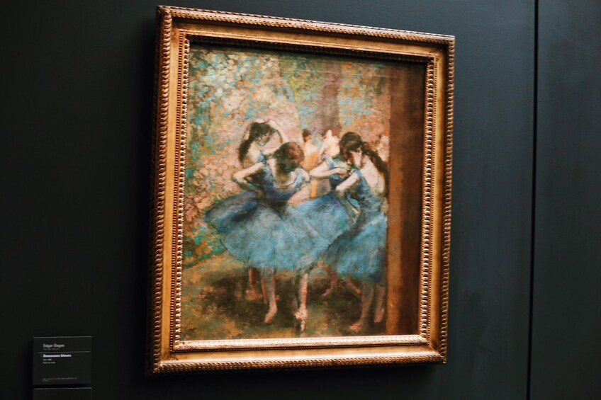 Painting by Edgar Degas at the Orsay Museum
