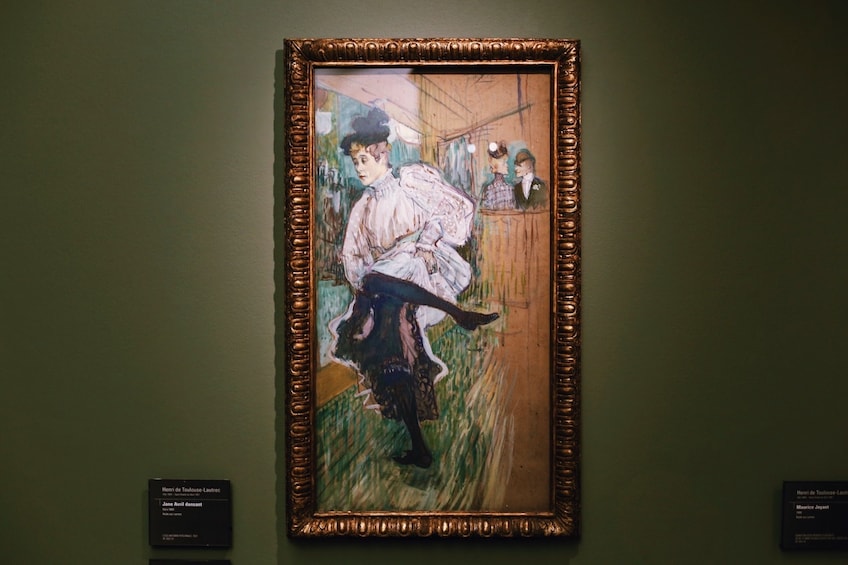 Henri de Toulouse-Lautrec Jane Avril Dancing Art at the Orsay Museum