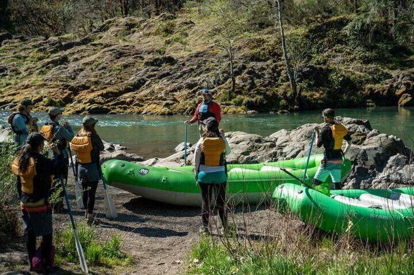 Oakridge Whitewater Rafting Adventure: Upper Middle Fork Willamette 