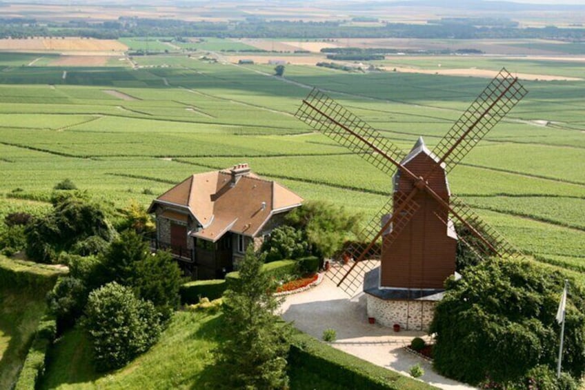 Private Champagne Discovery Trip from Paris to Épernay & Hautvillers by Minivan