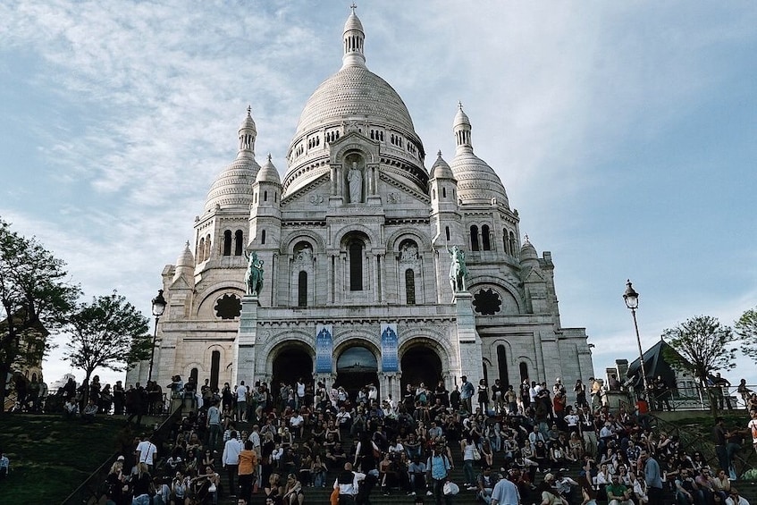 Bascilica Sacré-Cœur, Paris exterior