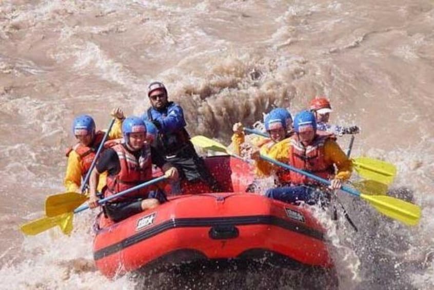 Raft on the Mendoza River