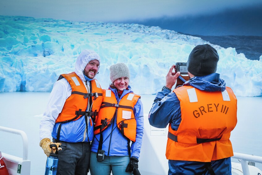 Navigation to Grey Glacier from Puerto Natales