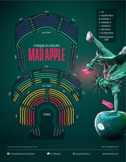 Mad Apple by Cirque du Soleil at New York-New York Hotel & Casino