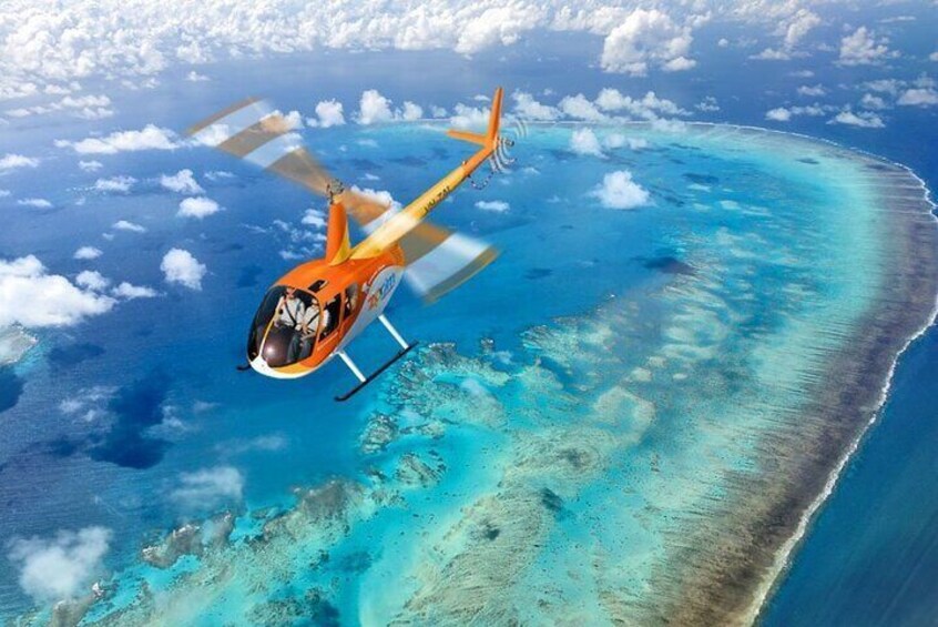 40 mins Reef Scenic Flight at Outer Reef in Odyssey