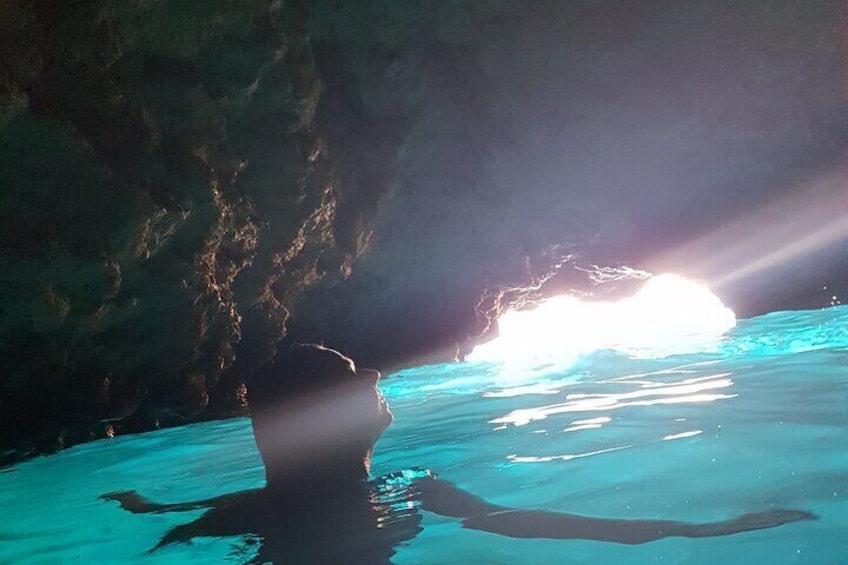 Blue cave tour - 4 caves and sandy beach