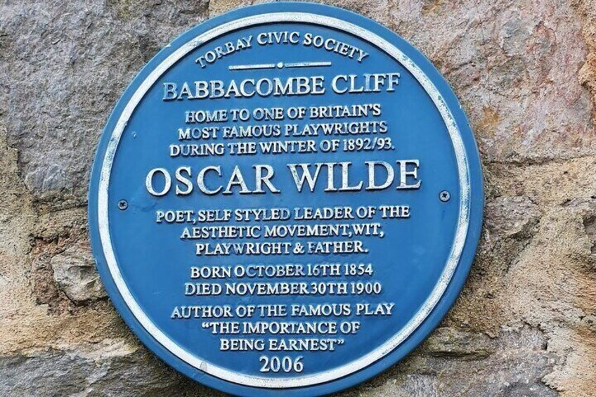 Oscar Wilde plaque