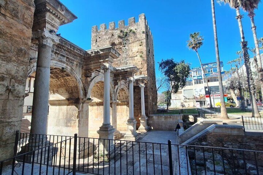 Hadrians Gate Antalya Old Town Kaleiçi