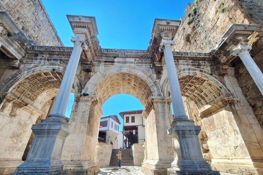 Hadrians Gate Antalya Old Town Kaleiçi