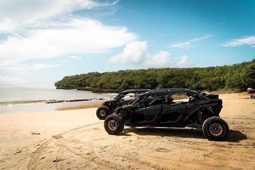 Private San Juan Beach Tour by UTV Can-Am