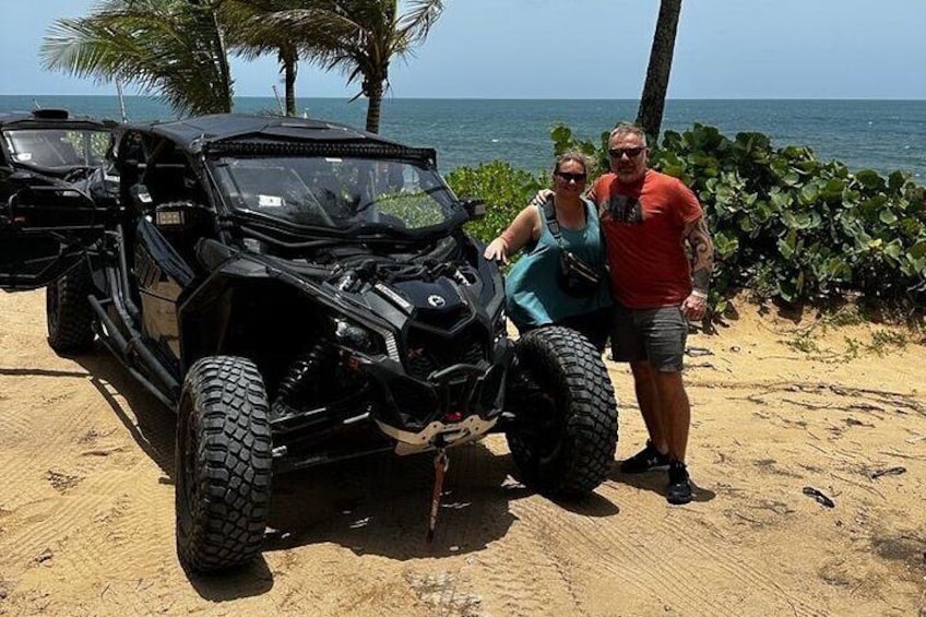 Beach Tour of San Juan by Can-Am Side-by-Side UTV