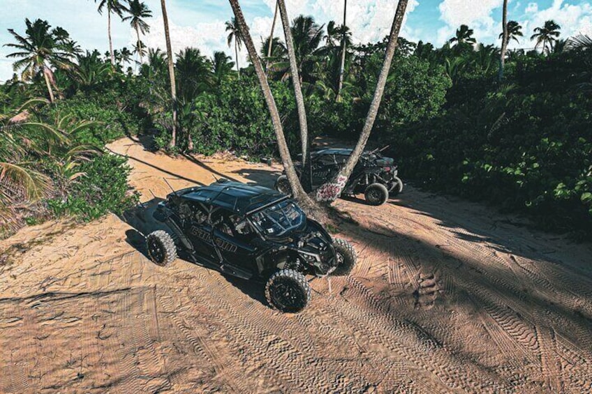 Beach Tour of San Juan by Can-Am Side-by-Side UTV