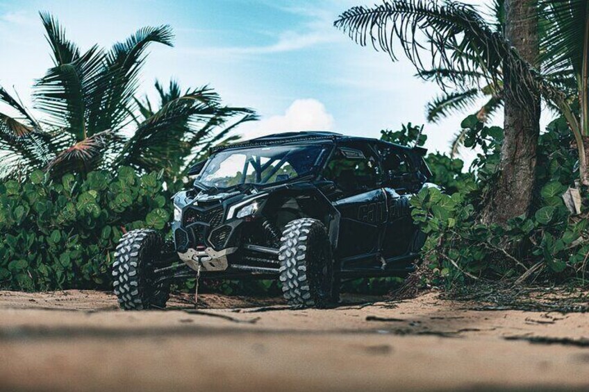 Beach Tour of San Juan by Can-Am Side-by-Side UTV