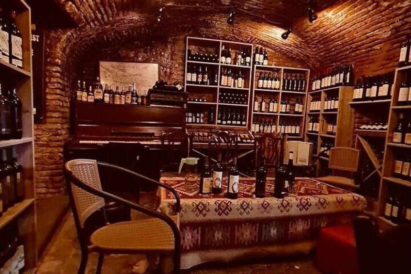 17th century wine cellar