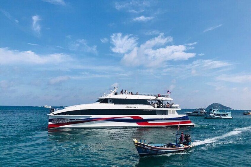 Phuket To Koh Phangan(Phangan Island) By High Speed Catamaran