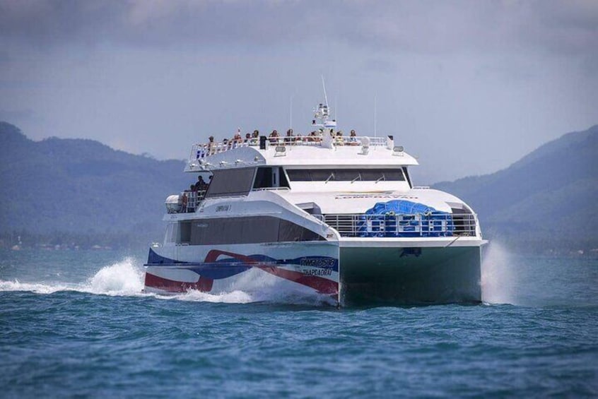 Phuket To Koh Phangan(Phangan Island) By High Speed Catamaran