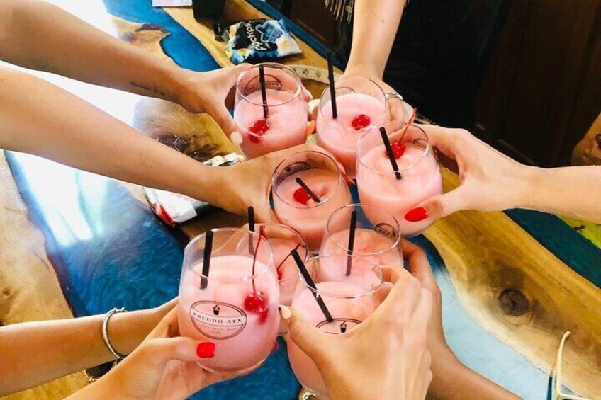 Austin Murals & Mimosas Roofless BYOB Party Bus Tour + FREE Photoshoot (20 Max)