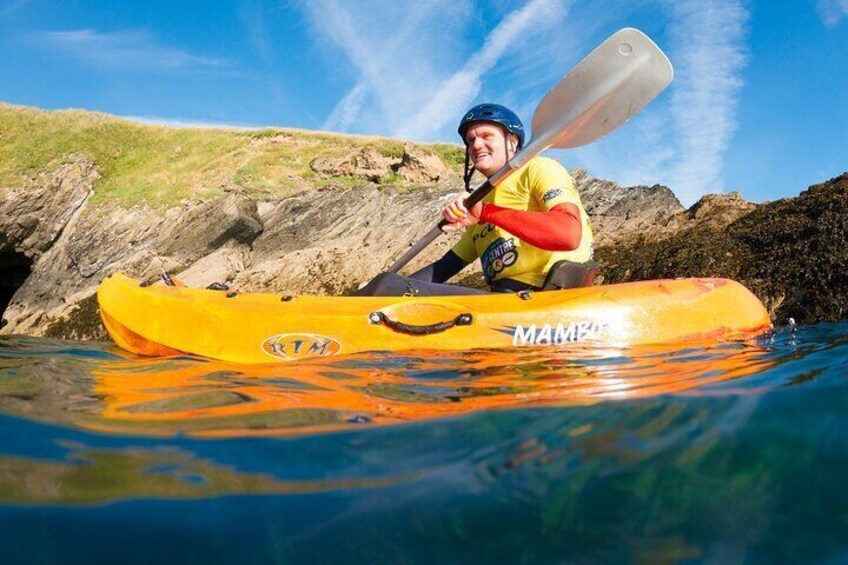 2-Hour Sea Kayak Lesson & Tour in Newquay