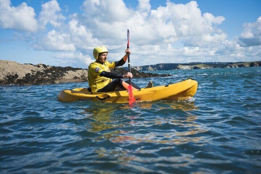 2-Hour Sea Kayak Lesson & Tour in Newquay