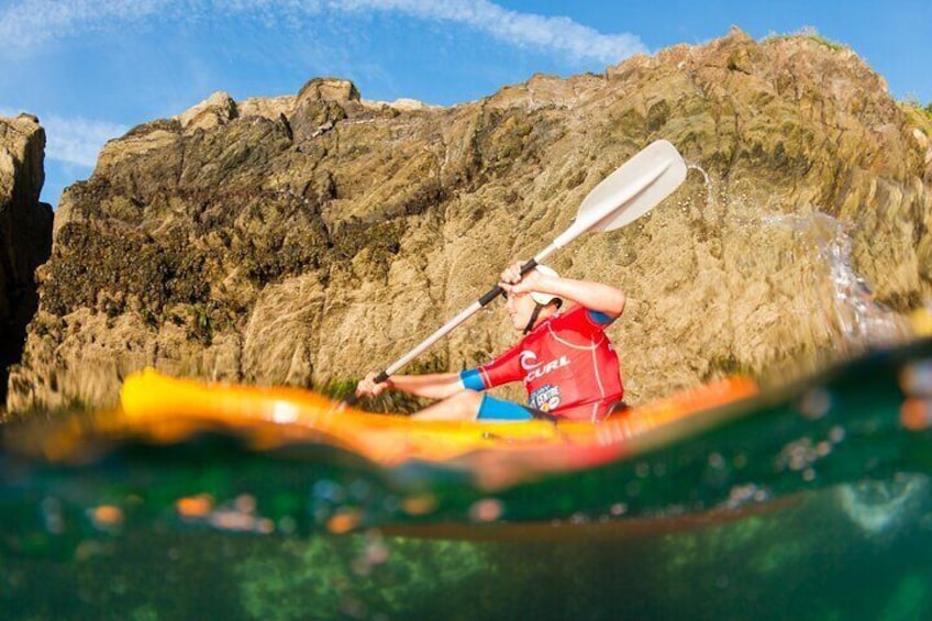 2-Hour Sea Kayak Lesson & Tour in Newquay