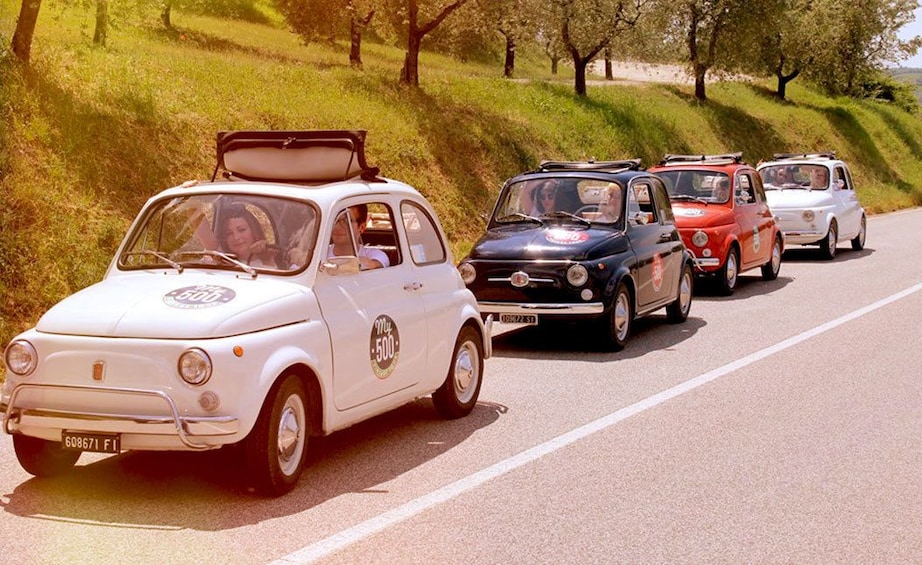 500 Vintage tour of of Italy