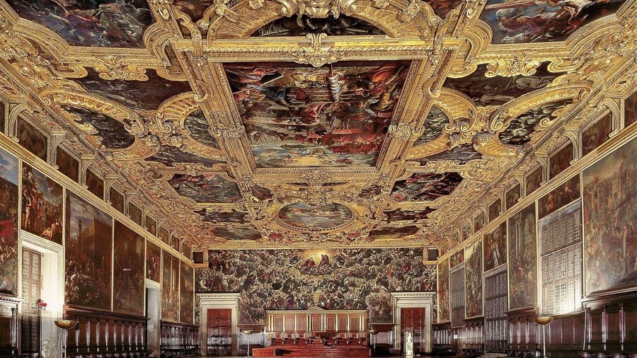 Interior of The Doge's Palace