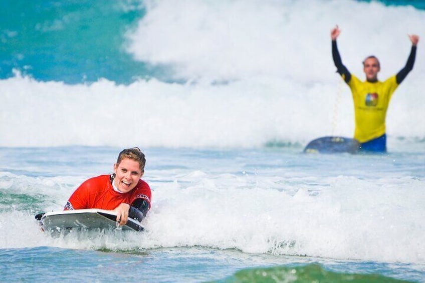 Taster Bodyboard Lesson in Newquay, Cornwall