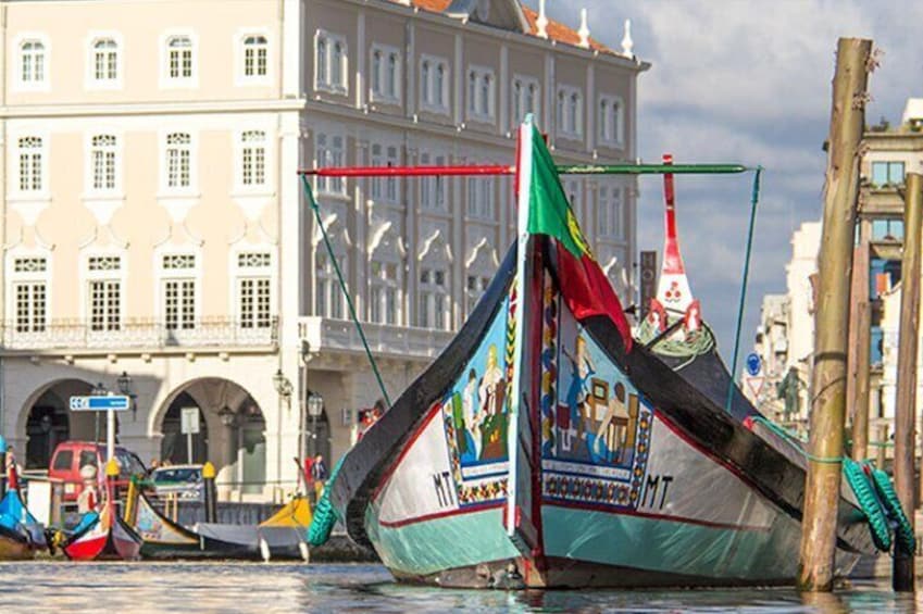 Aveiro Moments: The traditional Moliceiros boats from Aveiro.