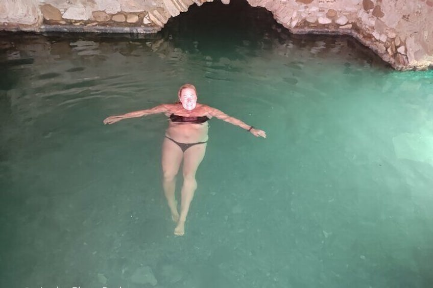 Private Tour to Roman Baths with Natural Sulfur Spring