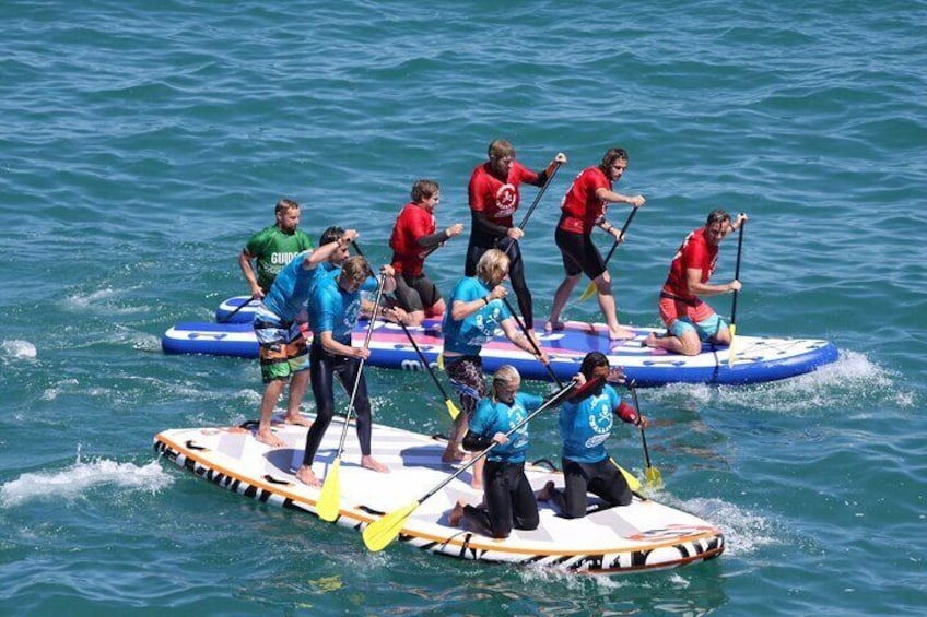 Giant Stand Up Paddle Boarding Experience in Newquay