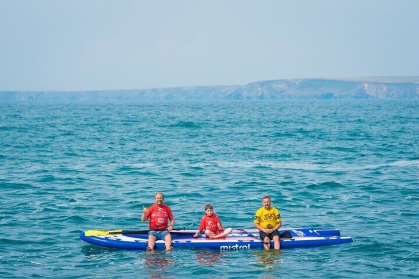 Giant Stand Up Paddle Boarding Experience in Newquay