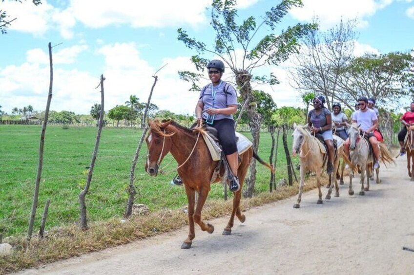 Guided Horseback Ride On The Beach With Pickup From Punta Cana