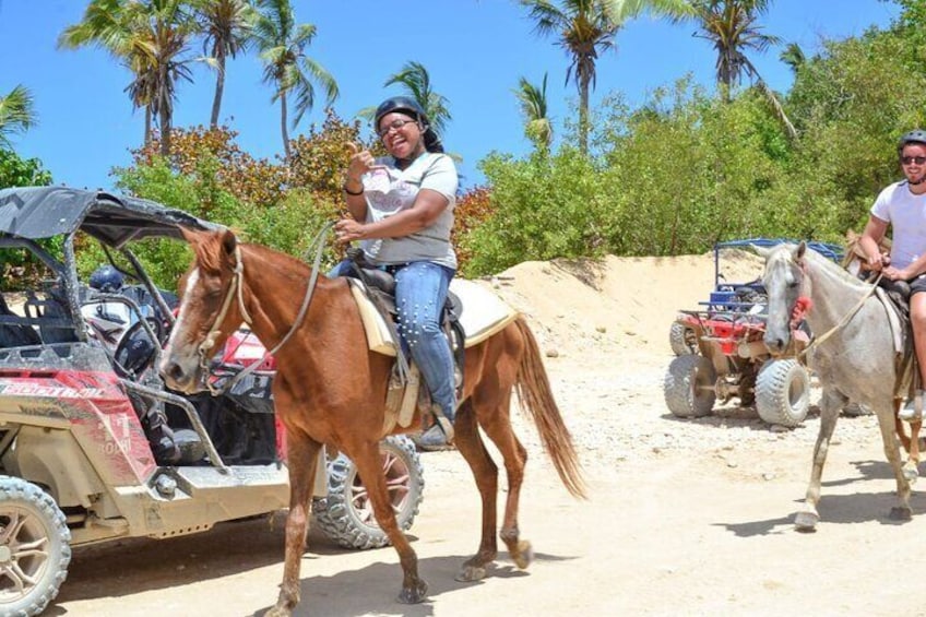 Guided Horseback Ride On The Beach With Pickup From Punta Cana