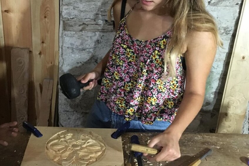 Gjirokaster Wood Crafting Experience