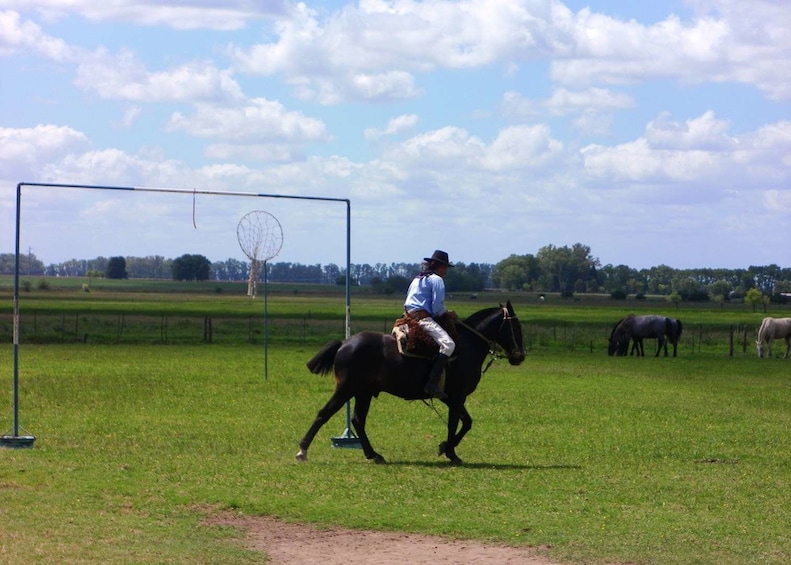 Visit the village San Antonio de Areco and the Estancia