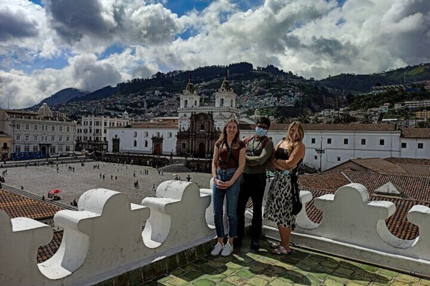 From the roof of La Compañía de Jesús Church