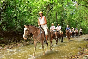 Horseback Riding with Waterfalls near Jaco Beach