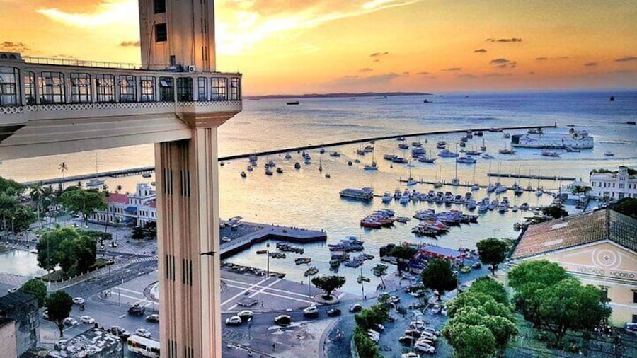 View from Lacerda Elevator to the All Saints Bay