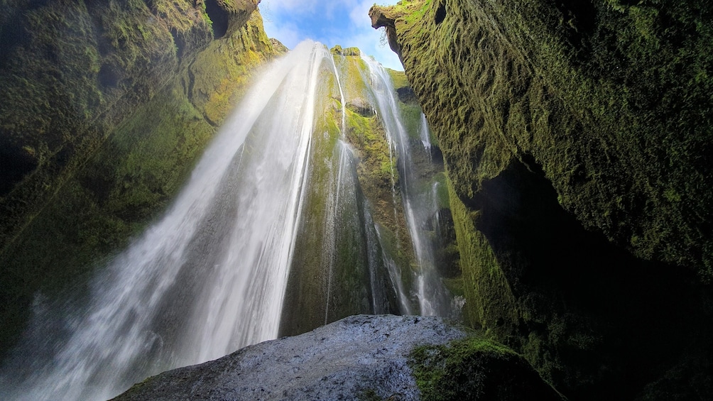 Small Group - South Coast Waterfalls, Black Beach & Glacier