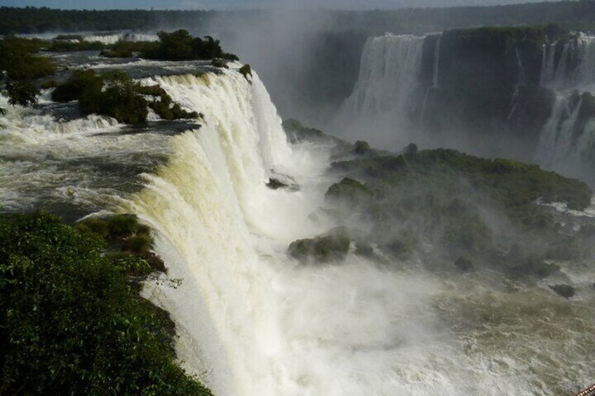 Private excursion to the Brazilian side of the Iguacu Falls